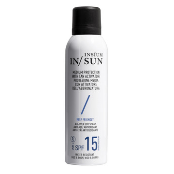 FACE & BODY SPRAY SPF15 REEF FRIENDLY  ANTI-AGE / ANTIOXIDANT  - Cyprus Insium