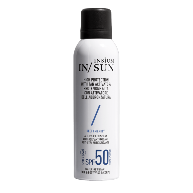 FACE & BODY SPRAY SPF50 REEF FRIENDLY  ANTI-AGE / ANTIOXIDANT  - Cyprus Insium