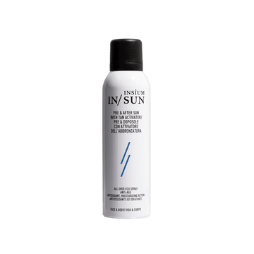 TAN ACTIVATOR
PRE & AFTERSUN
FACE AND BODY In/SUN collection