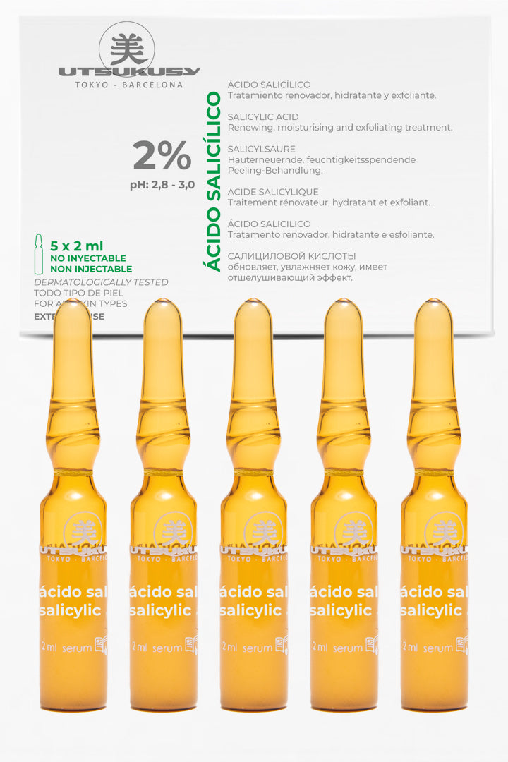 SALICYLIC ACID 2% 2ml x 5  - Cyprus Utsukusy - Vilna Beauty Cyprus