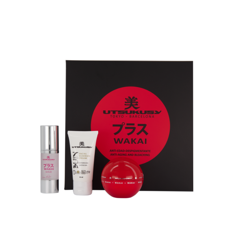 WAKAI despigmanting anti aging home care kit  - Cyprus Utsukusy - Vilna Beauty Cyprus