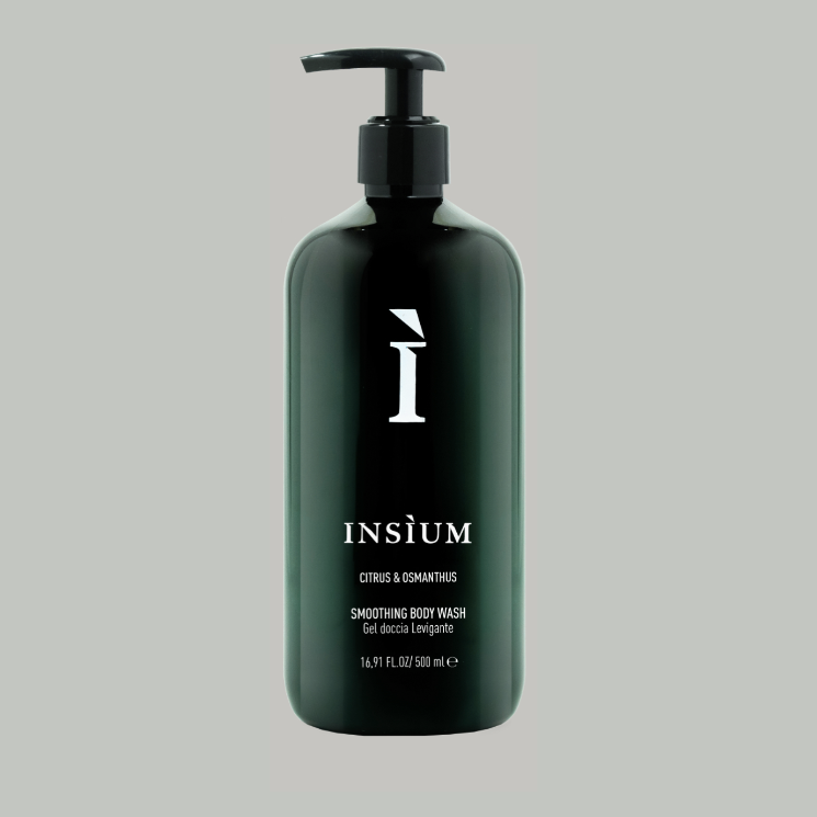 SMOOTHING BODY WASH Citrus & Osmanthus with spherical Rice wax micro-beads infused with Green Tea extract - Cyprus Insium - Vilna Beauty Cyprus