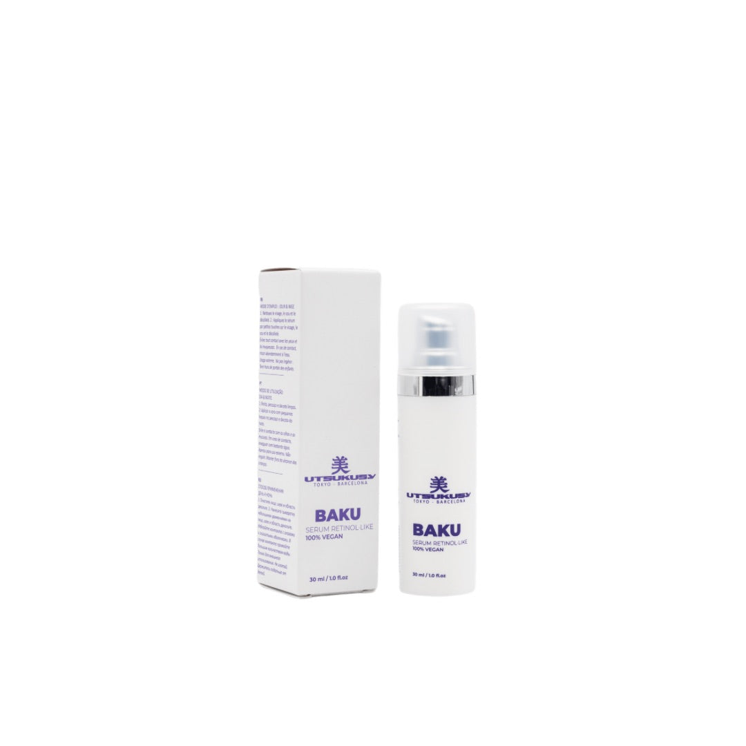 BAKU SERUM Plant based Retinol Like 30ML- Cyprus Utsukusy - Vilna Beauty Cyprus